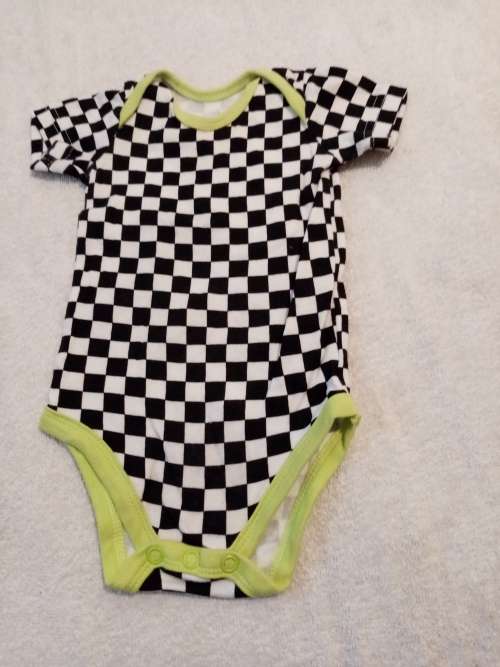 Lot of 3 Printed babygrows 1-3 months Woolworths as new