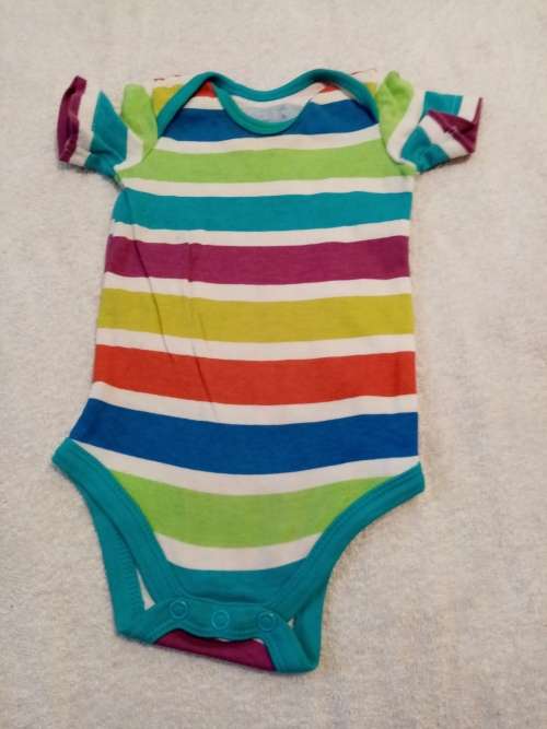 Lot of 3 Printed babygrows 1-3 months Woolworths as new
