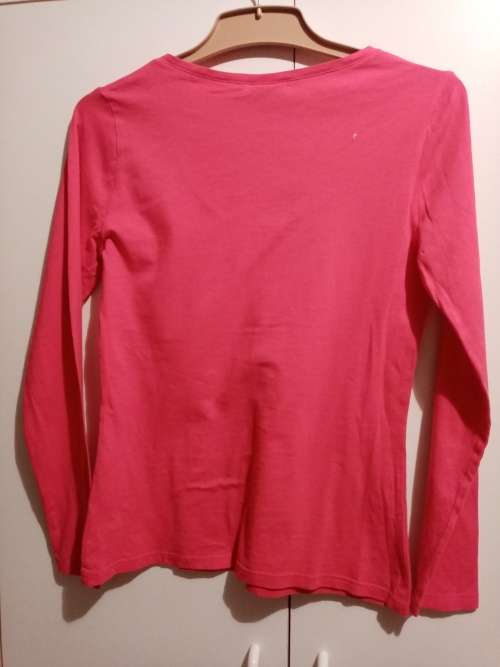Pink long sleeved top L