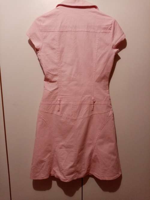 Pink zipped dress 34
