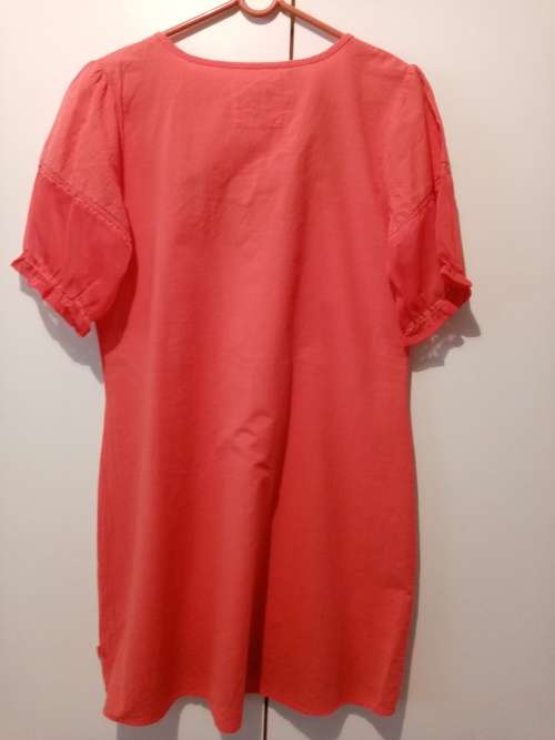 Orange kaftan style top M