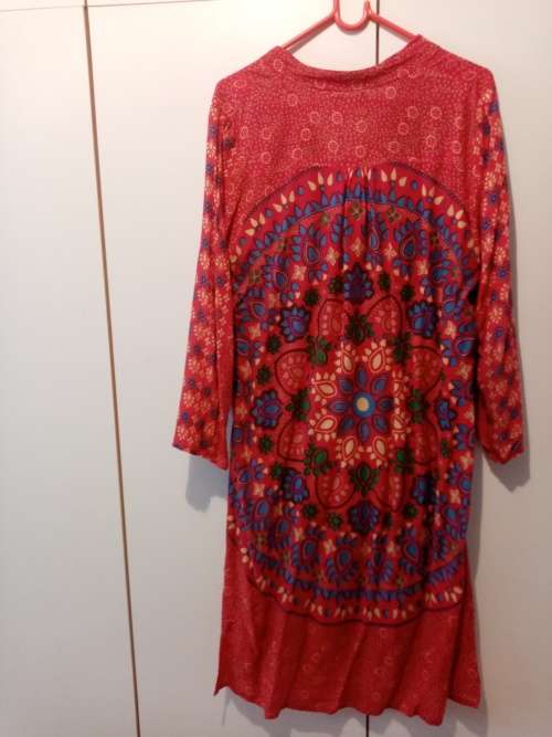 Pink colorful Indian dress S