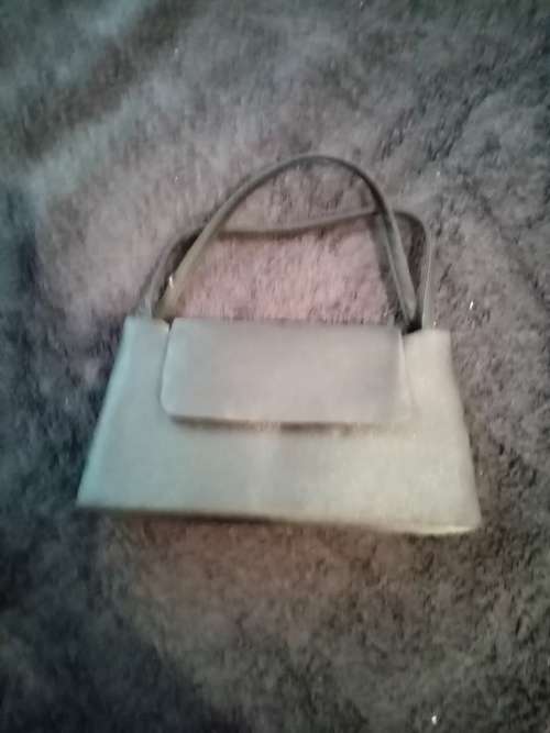 Black evening bag with sling