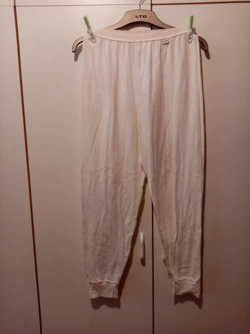 Ladies white Jockey long John`s XL