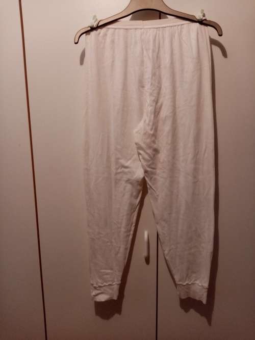 Ladies white Jockey long John`s XL