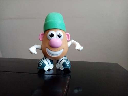 Mrs Potato Head with beanie toy