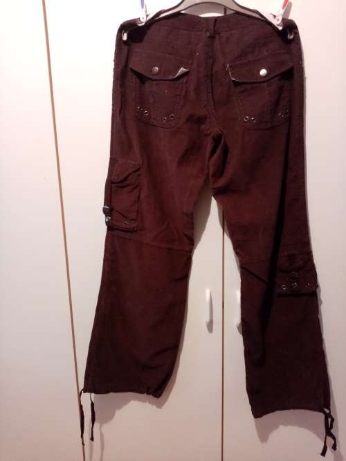 Brown corduroy cargo pants Woolworths as new 12