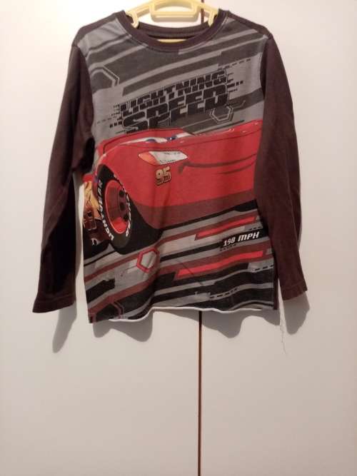 Grey Cars long sleeve top Woolworths 5