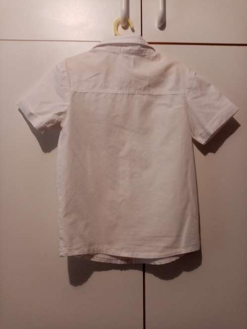 White Spiderman printed shirt 5-6