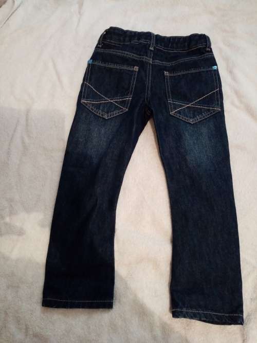 Dark blue denim jeans Woolworths 4-5
