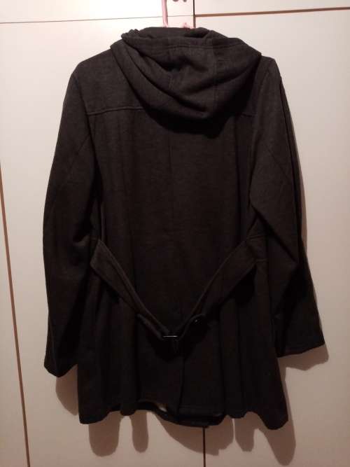 Hey Betty Truworths grey warm double breast hooded jacket 42