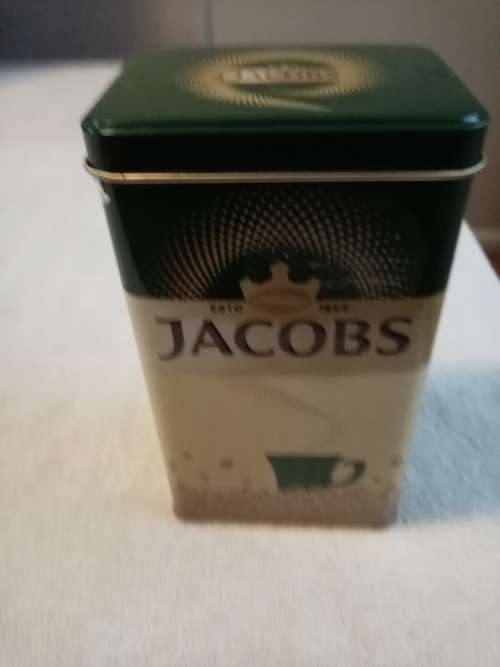 Jacob`s coffee tin