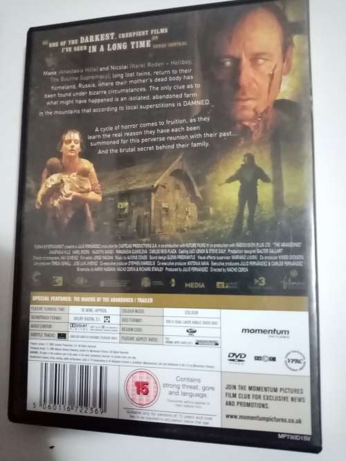 The Abandoned DVD