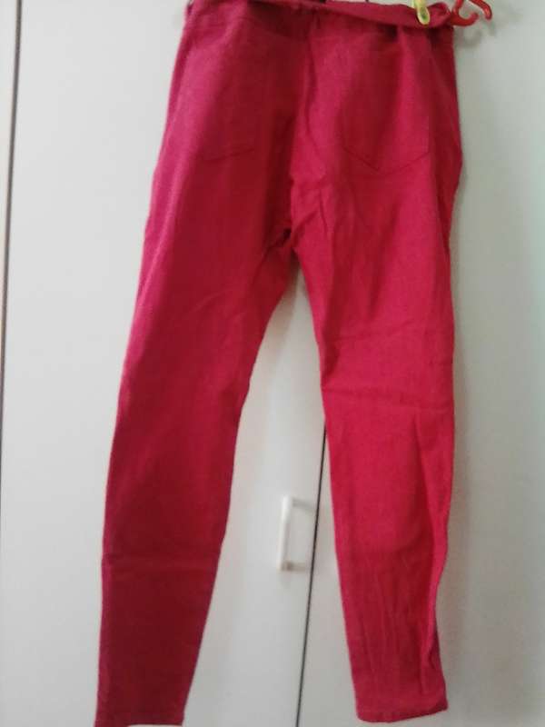 Pink skinny jeans size 40
