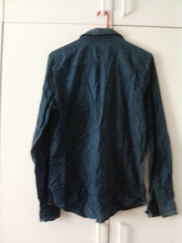 Men`s denim shirt size S