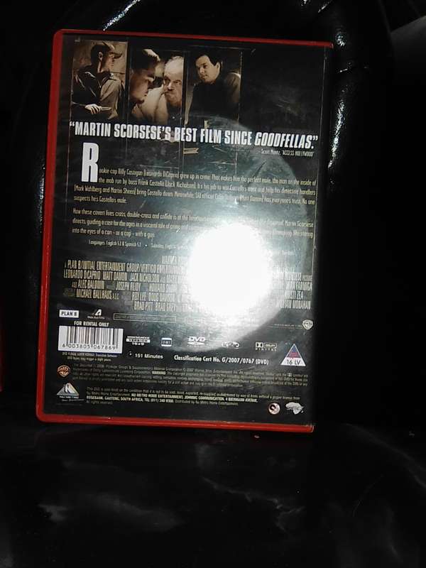 The Departed dvd
