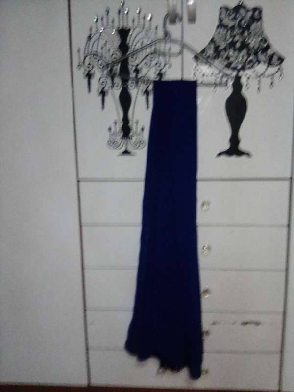 Stunning royal blue Indian outfit