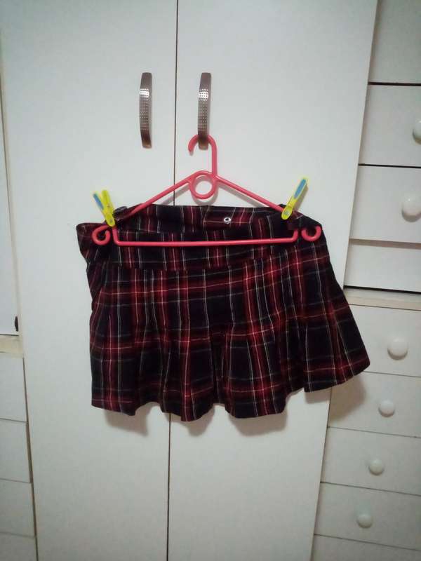 Plaid Jay Jay`s mini skirt size 14
