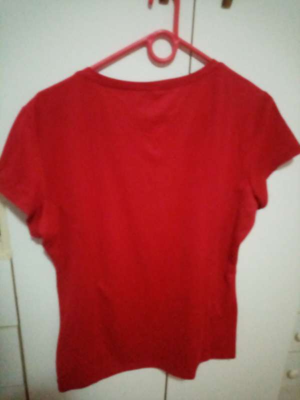 Red active top size L