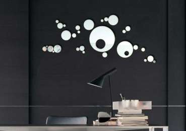 SPECIAL OFFER A CRAZY LOW PRICEFOR ONE MONTH ONLY Acrylic Mirror Wall Decor Circles 2 Cutout