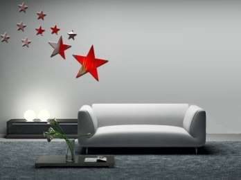 SPECIAL OFFER A CRAZY LOW PRICEFOR ONE MONTH ONLY Acrylic Mirror Wall Decor Stars