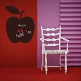 Chalkboard Wall Sticker Apple