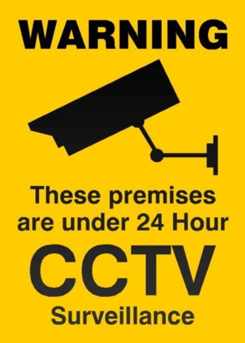 CCTV signs