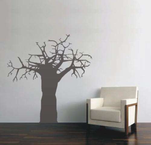 Boabab Tree Vinyl Decals (Medium) - Wall Art Stickers