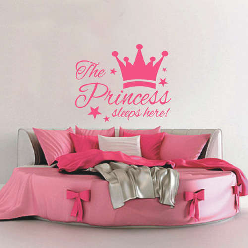 Abstract "Princess" Vinyl Decals - Wall Art Stickers