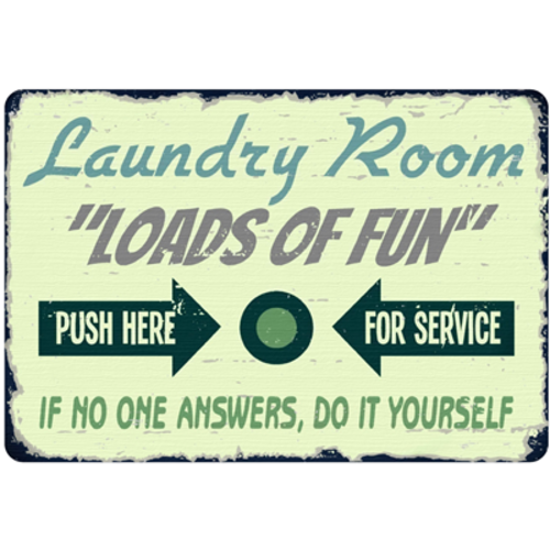 Laundry Room Retro Sign