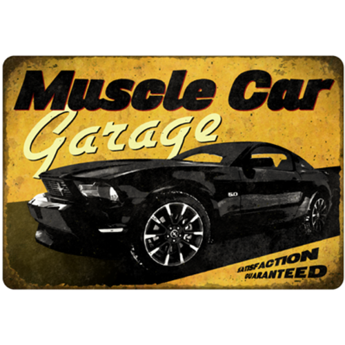 Muscle car Garage Retro Metal Sign
