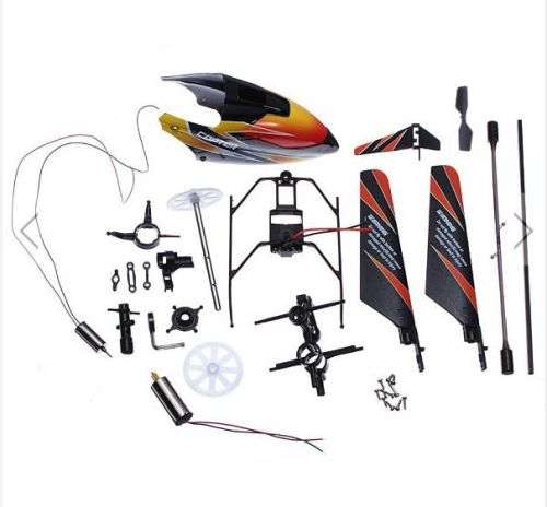 WLtoys V911 Helicopter Accessories Bag with Motors/Screws