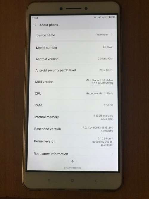 Xiaomi Mi Max Silver