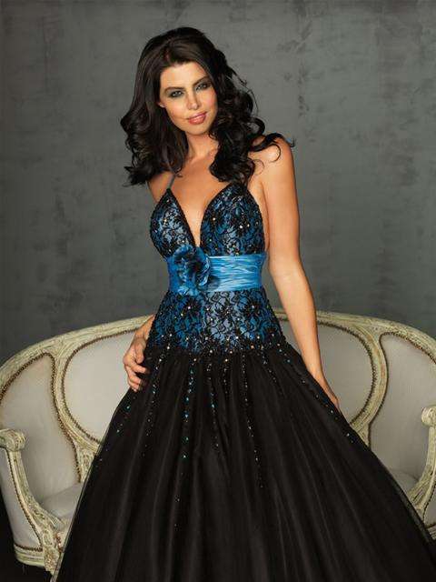 GORGEOUS Beaded Lace / Tulle Matric Farewell / Evening Ball Gown -- Custom Made