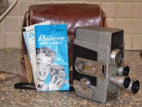 Revere photo equipment movie camera