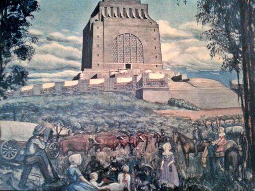 Oorspronklike Voortrekker Monument Skildery - H. Johanso
