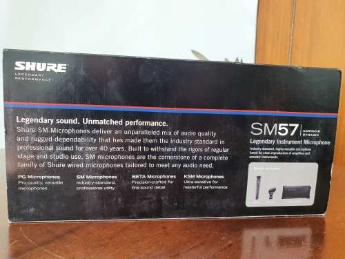 Shure SM57 Legendary Instrument Microphone