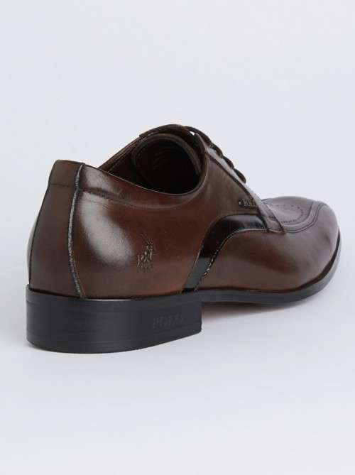 Christmas R1 Clearance start (Polo, Pringle etc) 100% Polo - Lace-Up Mid Brown - size 11