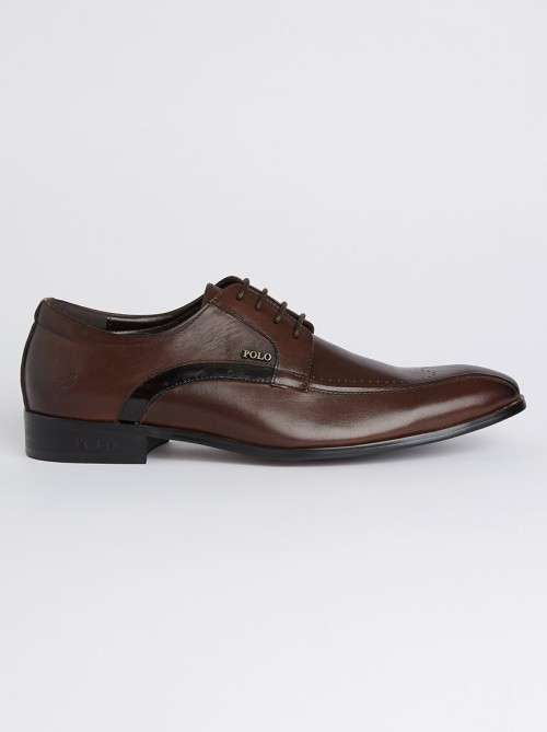 Christmas R1 Clearance start (Polo, Pringle etc) 100% Polo - Lace-Up Mid Brown - size 11