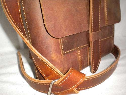 Handmade in South Africa!  Leather shoulder bag