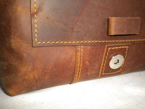 Handmade in South Africa!  Leather shoulder bag