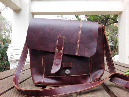 Handmade South African leather bags - 11 inch