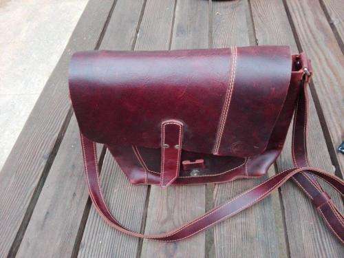 Handmade South African leather bags - 11 inch