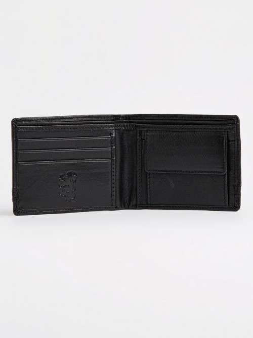 R1 Start! Pringle genuine leather wallet in gift box - Brown