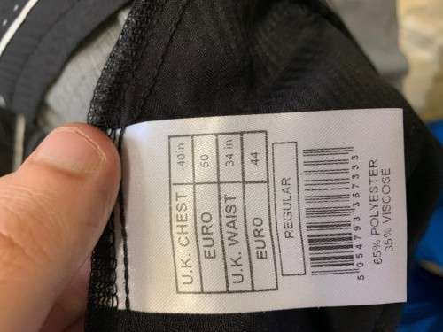 Ben Sherman pre-owned suit with a hook missing (see pictures below)