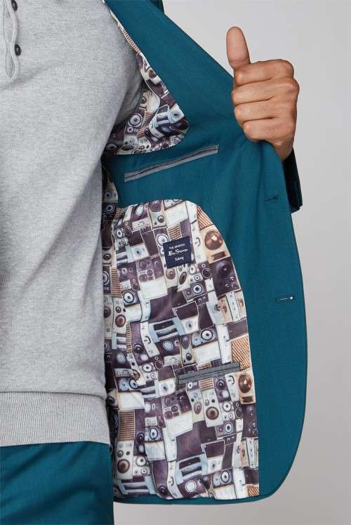 Ben Sherman Suit - Skinny Fit suit 40R Jacket / 34R Trousers