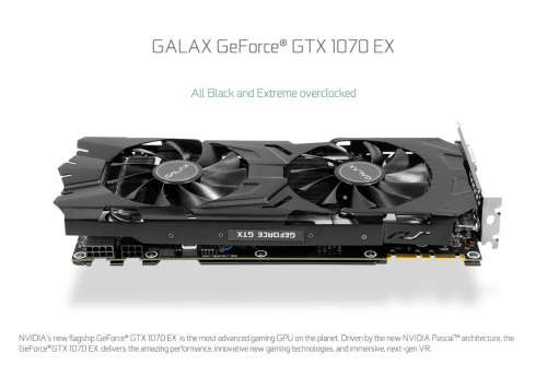 Galax GeForce GTX 1070 EX 8GB Excellent condition