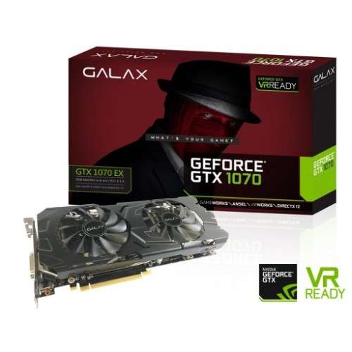 Galax GeForce GTX 1070 EX 8GB Excellent condition