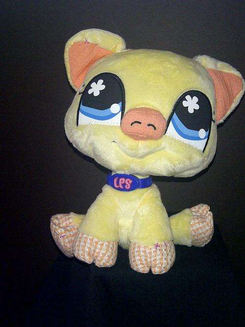 Littlest Pet Shop Plush Pig