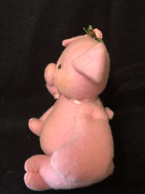 Cute Handmade Plush Pig